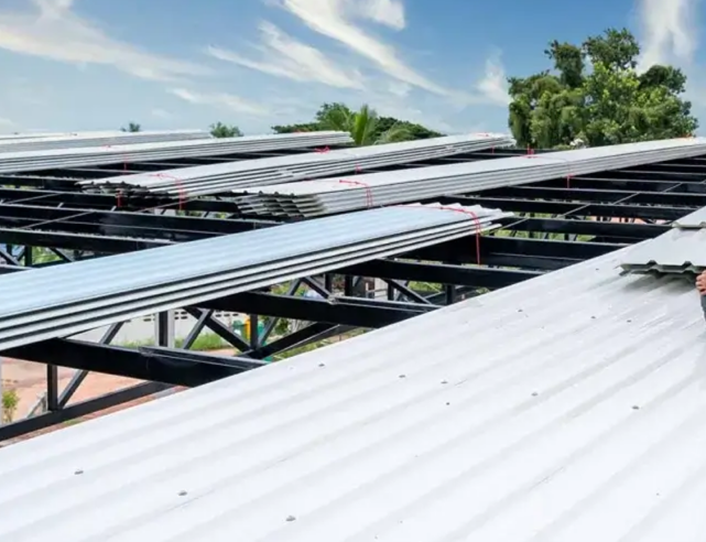 Silicone and acrylic roof coating