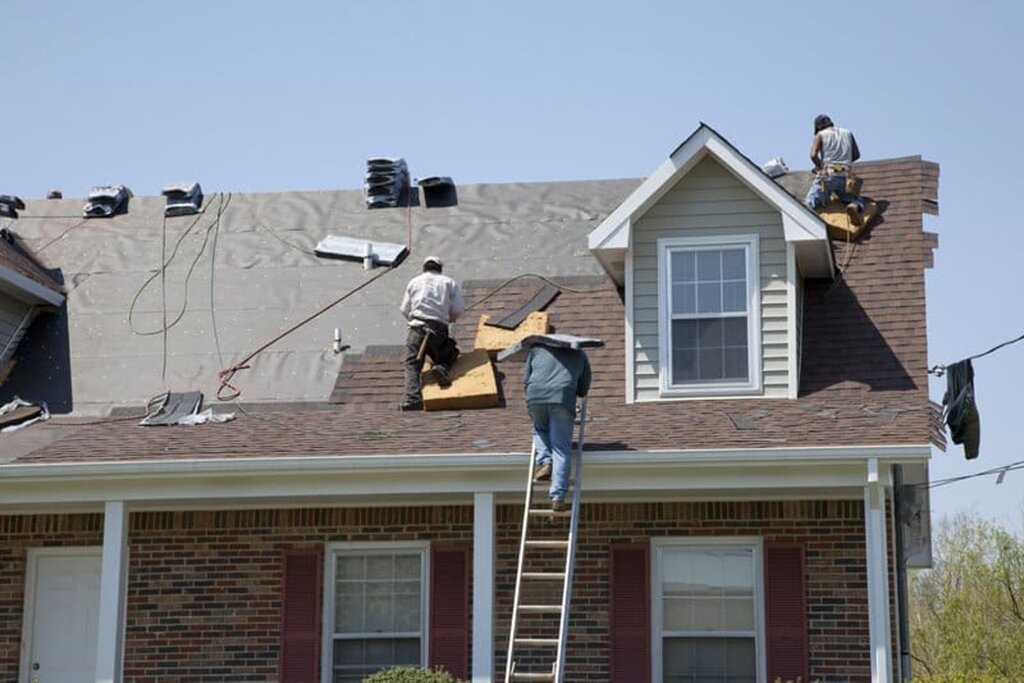 New construction roofing project in Baton Rouge